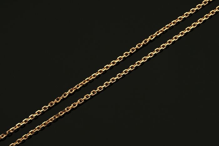 19.7 In (50 cm) Chain Necklace. In 14K Rose/Pink Gold - Image 3 of 4