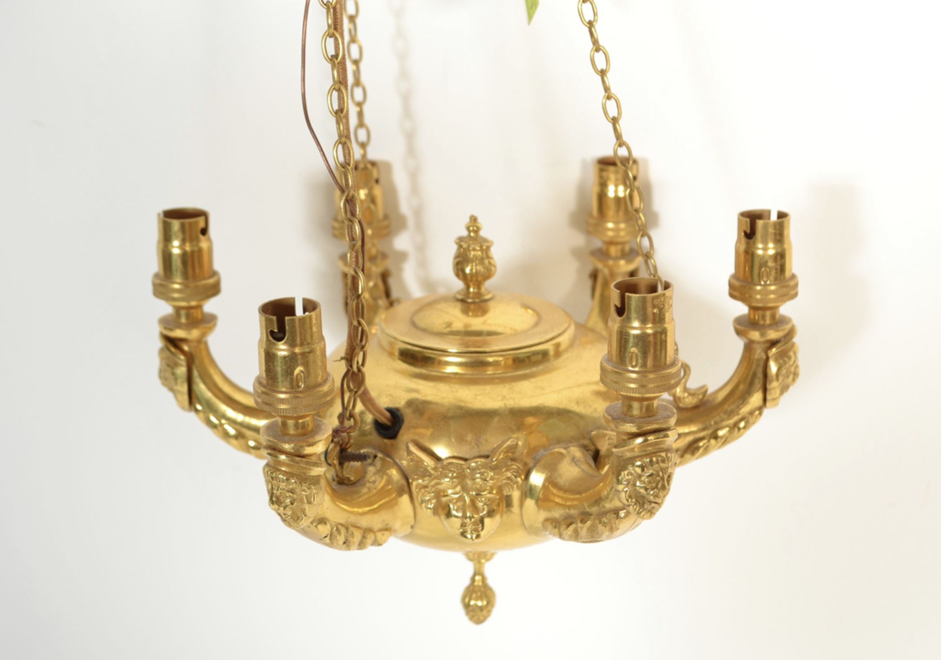 C19th ormulo classical style chandelier - Image 3 of 6