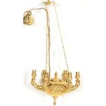 C19th ormulo classical style chandelier