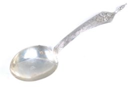 A Thai ceremonial serving spoon