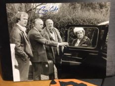 A Signed 8” x 6” Photograph Of The Late George Cole As Minder Arthur Daley