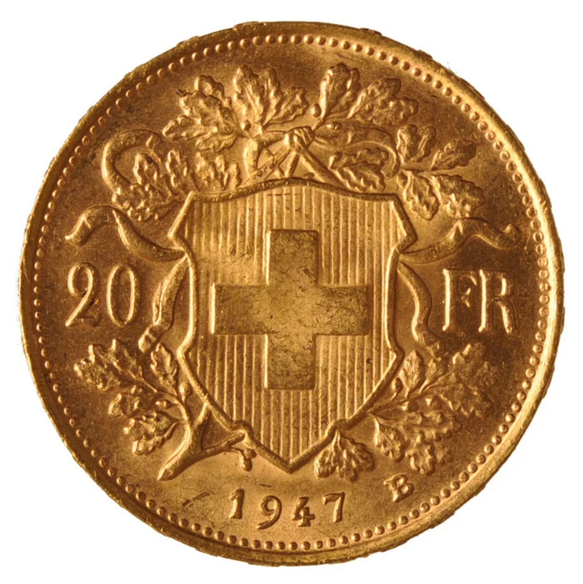 20 Swiss Francs - Image 2 of 2