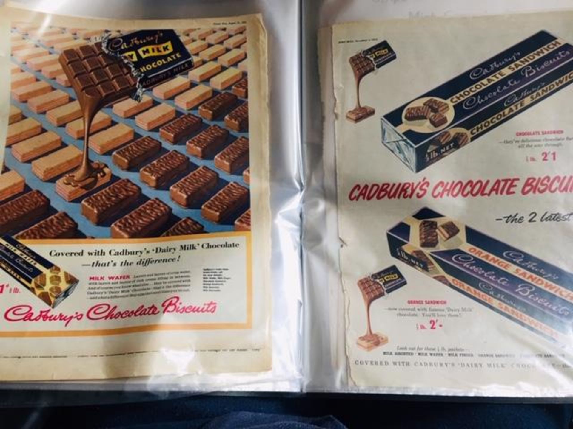 Genuine Vintage Prints Of 58 Collectable Vintage Chocolate & Sweets - Image 32 of 38