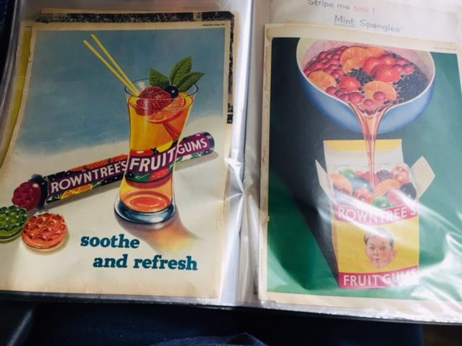 Genuine Vintage Prints Of 58 Collectable Vintage Chocolate & Sweets - Image 36 of 38