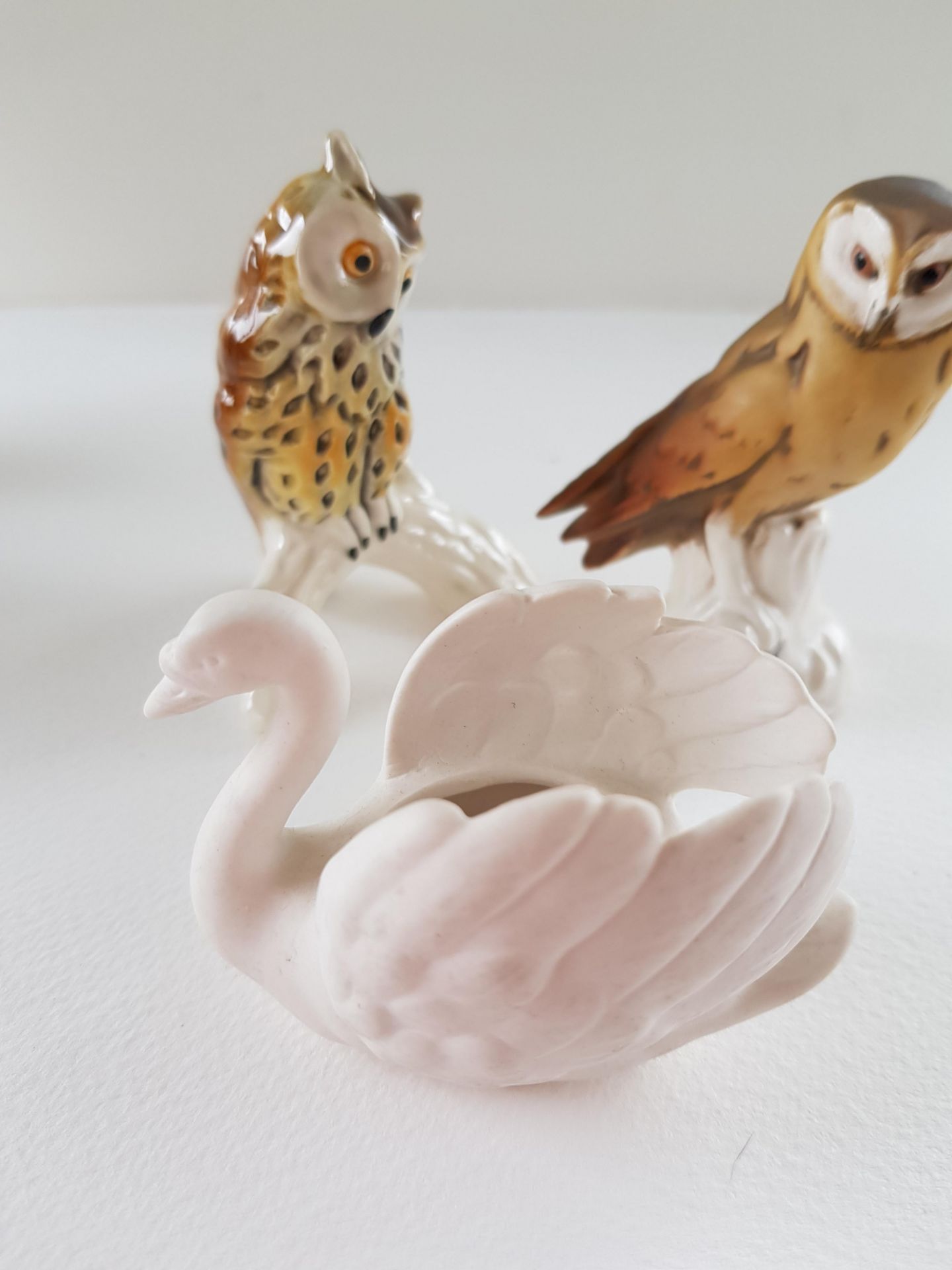 Two Goebel Owls and a Goebel Swan - Image 7 of 10