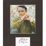A Signed Montage Of Robert Vaughan