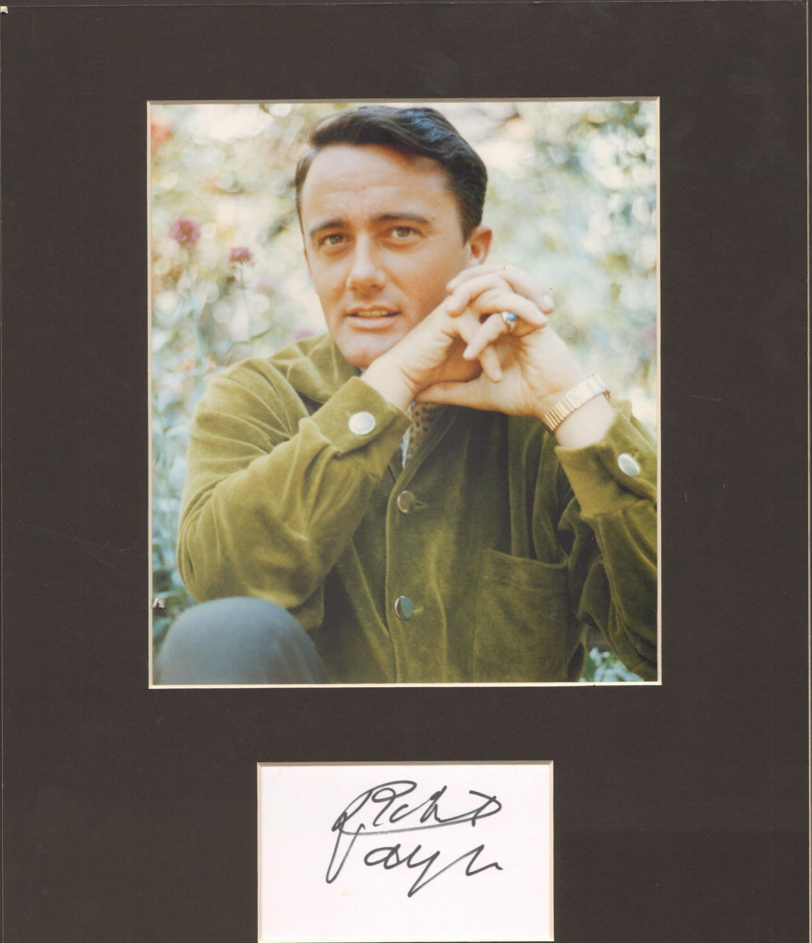 A Signed Montage Of Robert Vaughan