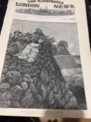 7 Antique Prints From The 1879 Zulu Wars