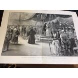 Rare Genuine Antique / Vintage Double-Page Prints. Of 5 Prints From 1879-1963