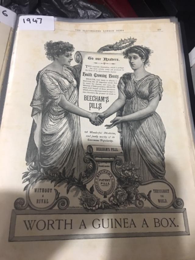 Antique Prints Consisting Of 36 Adverts From The Victorian Era - Image 22 of 38