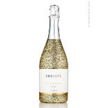 California Brut Sparkling Wine Gold Glitter Edition