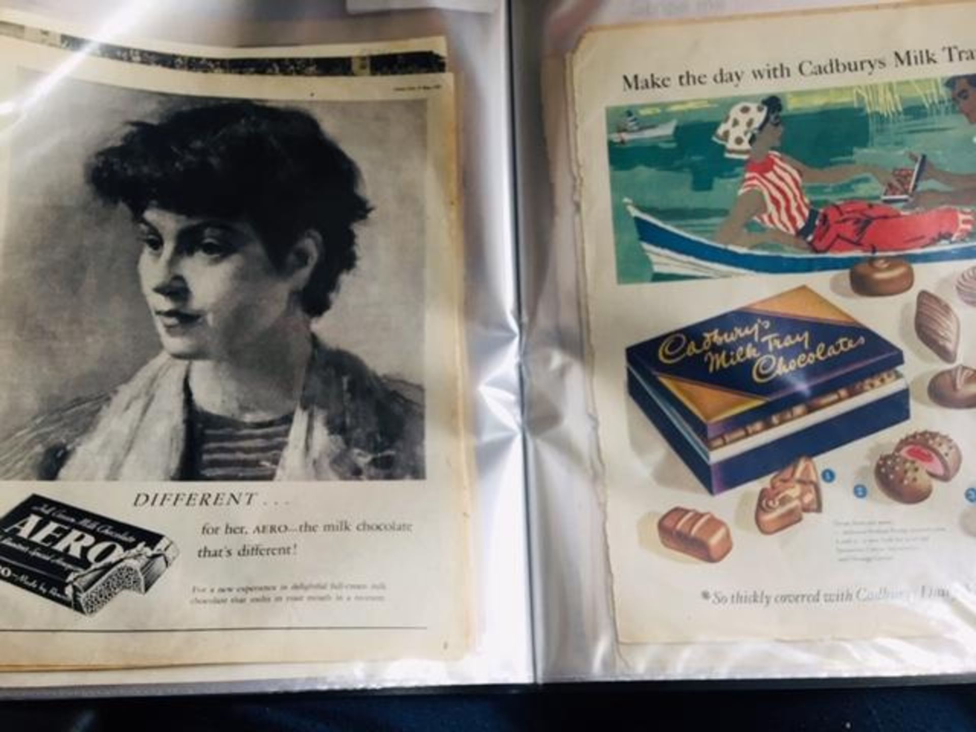 Genuine Vintage Prints Of 58 Collectable Vintage Chocolate & Sweets - Image 10 of 38