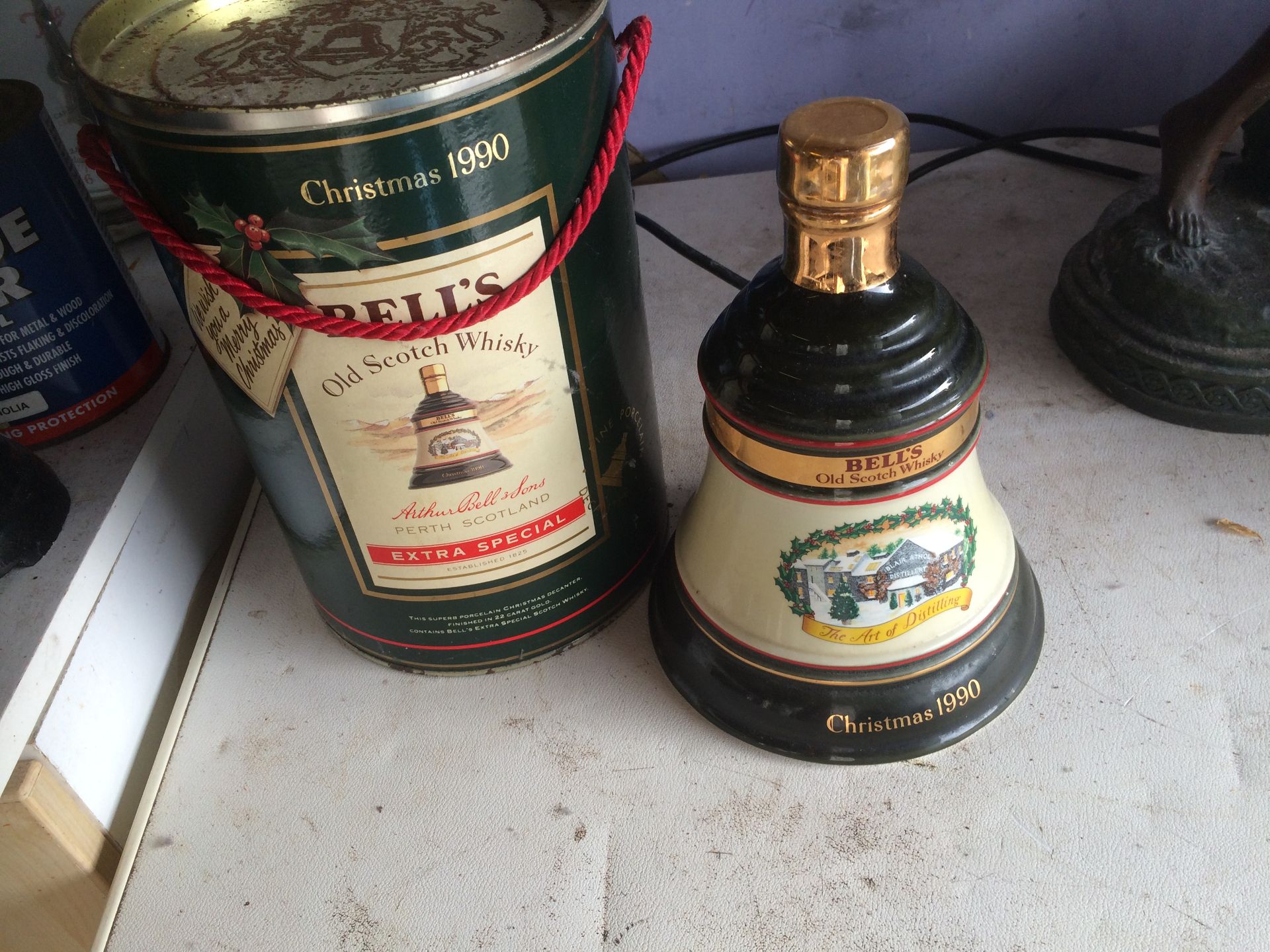 Sealed & Boxed Bells Whiskey Decanter. 1990 - Image 2 of 8