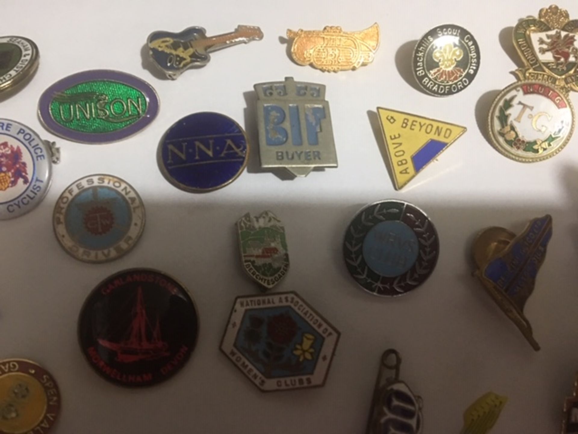 Large Collection Of 50 Vintage Badges, Coins, Medals - Image 5 of 16