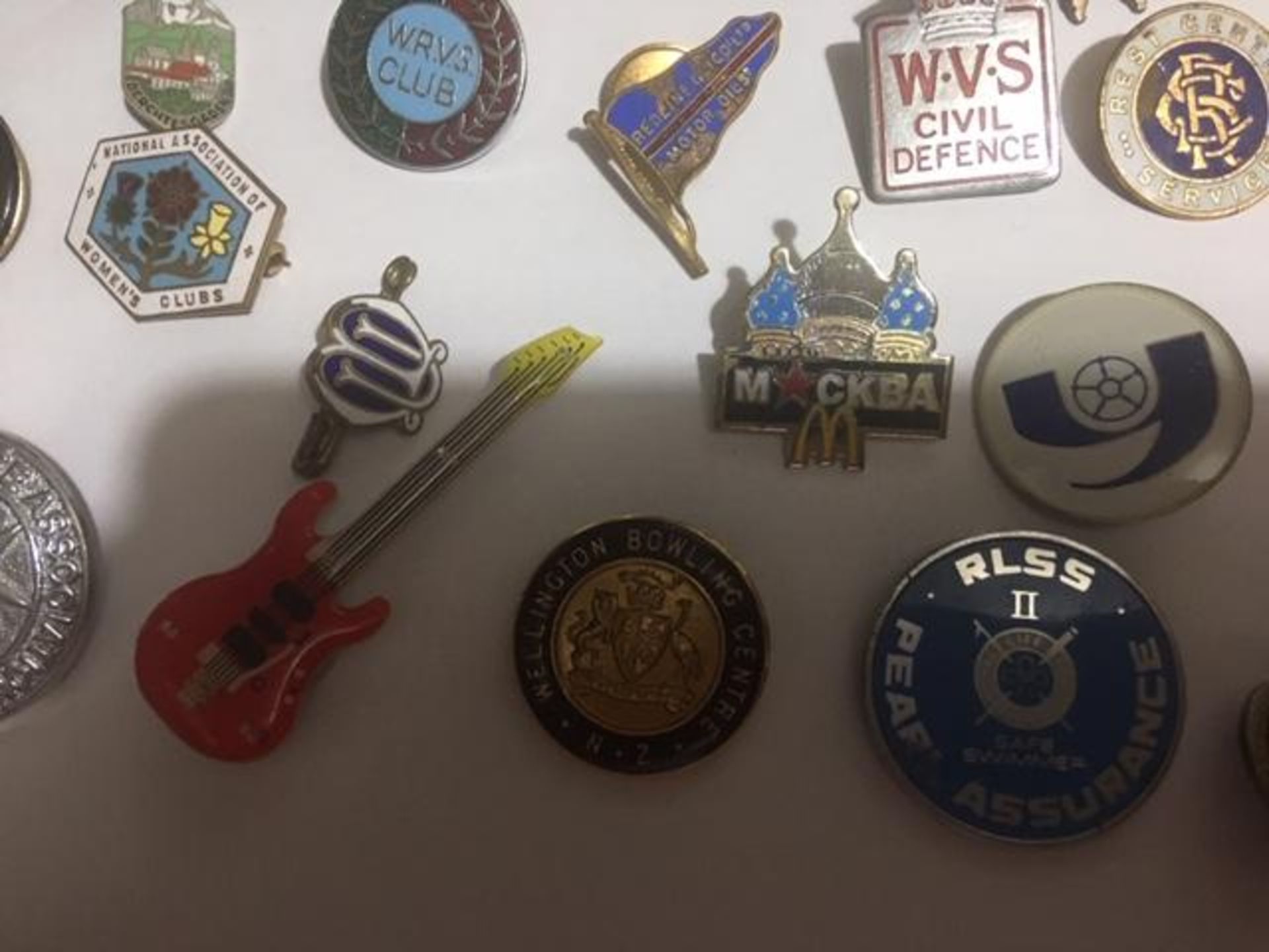 Large Collection Of 50 Vintage Badges, Coins, Medals - Image 10 of 16