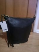 Coach Duffle Pebble Leather Bag