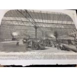 A Collection Of Vintage Railway Steam Train Prints. Vol 2 1848-1968