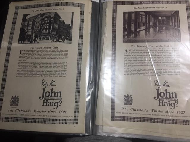 68 Vintage Scotch Whiskey Adverts. John Haig, Johnnie Walker - Image 22 of 28