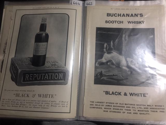 68 Vintage Scotch Whiskey Adverts. John Haig, Johnnie Walker - Image 11 of 28