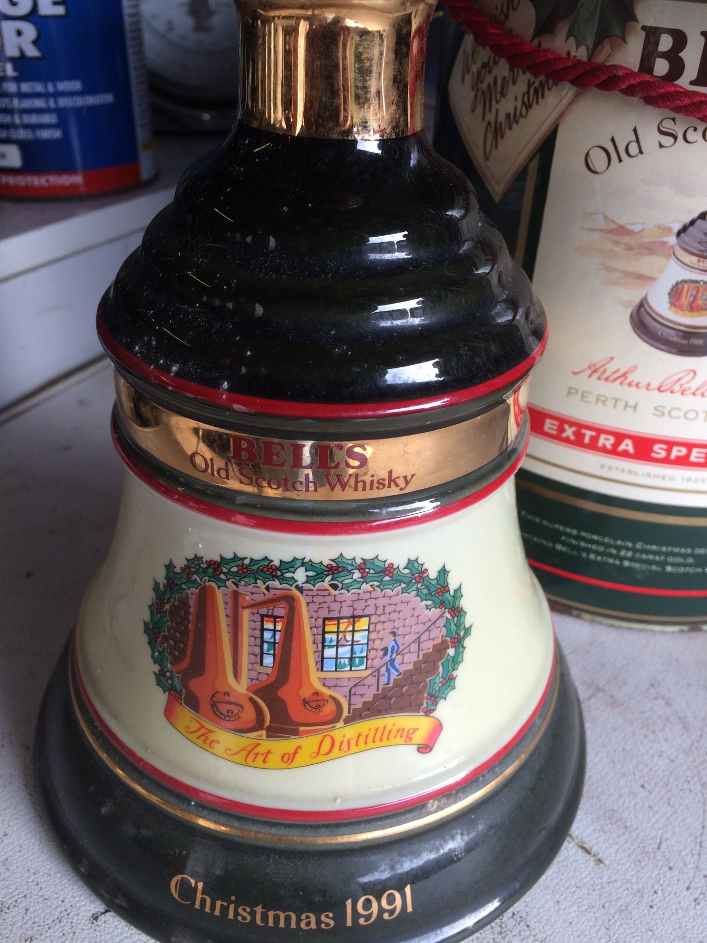 Sealed & Boxed Bells Whiskey Decanter. 1990 - Image 4 of 8