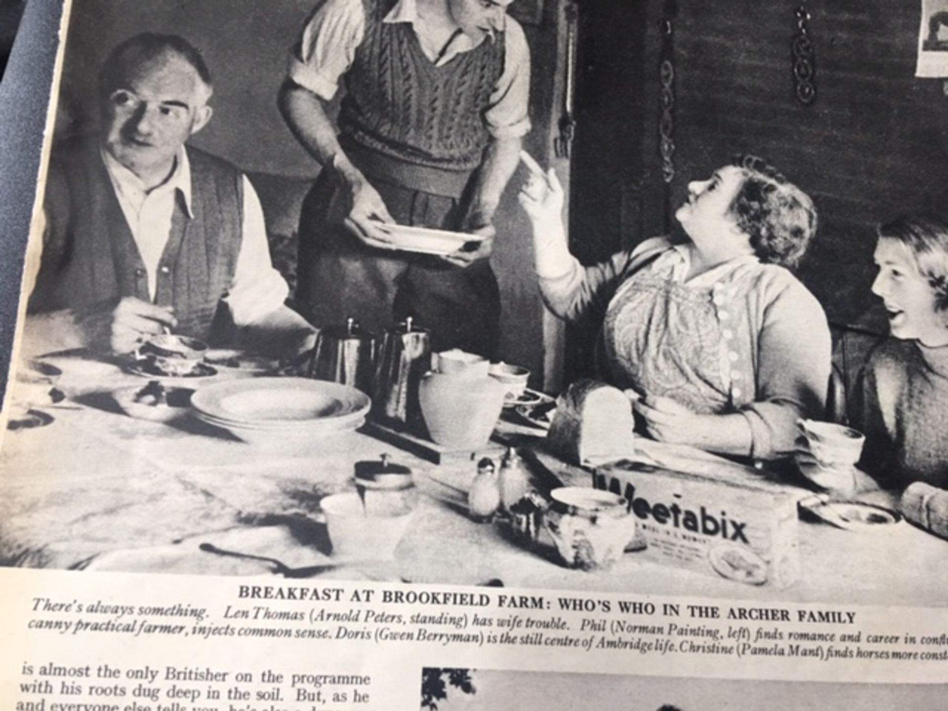 Collectable News Article From 1953. Meet The Archers In Ambridge. - Image 19 of 23