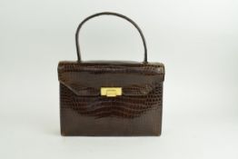 Hermes Crocodile Handbag