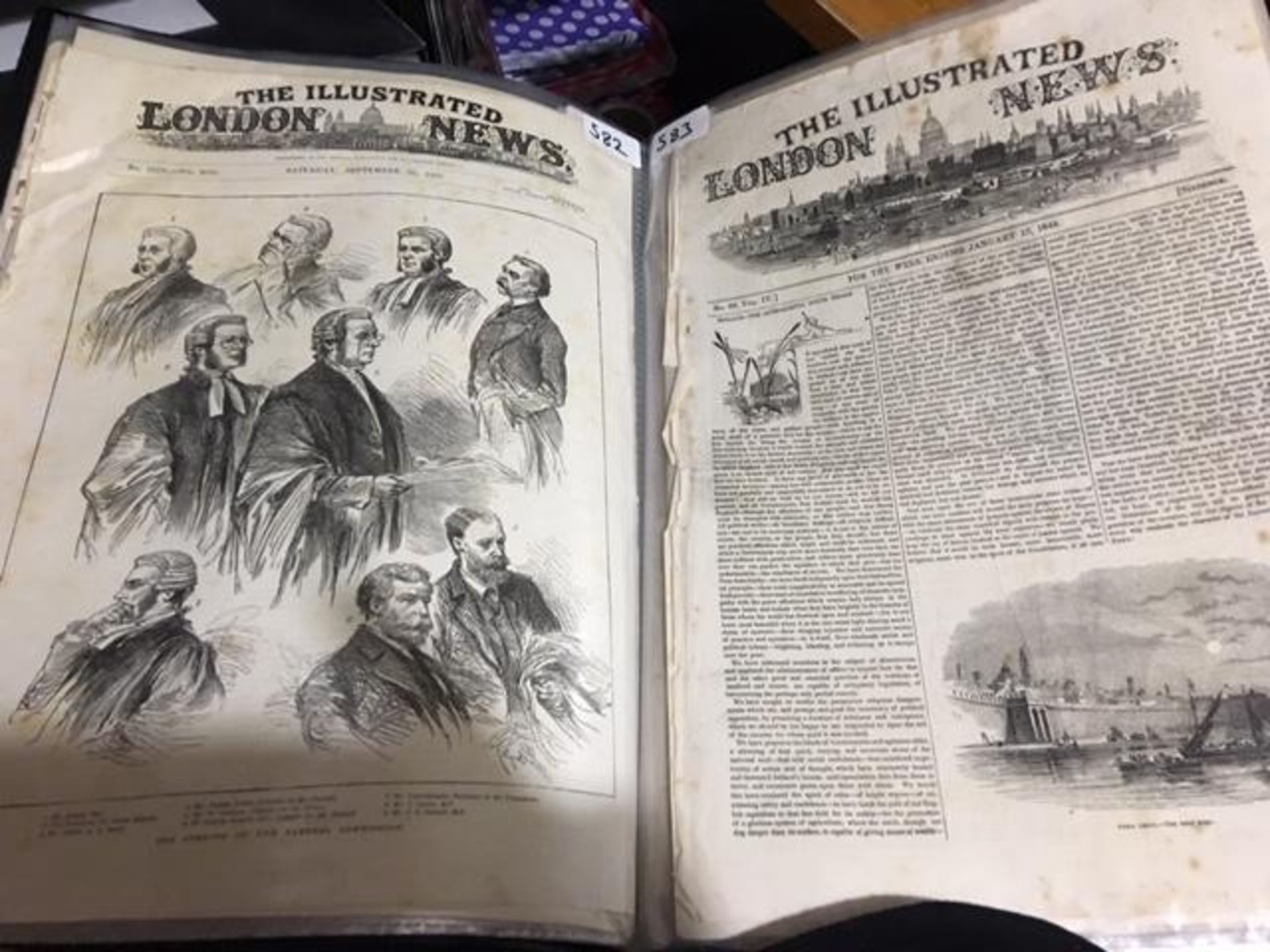 80 Genuine Front Covers Of The Illustrated London News 1844-1965 - Image 9 of 30