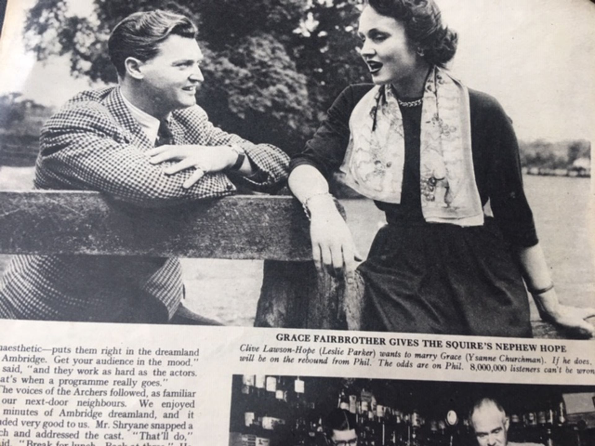 Collectable News Article From 1953. Meet The Archers In Ambridge. - Image 15 of 23