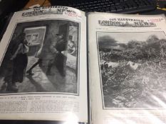 80 Rare Prints From The First World War. In Album 1916-18