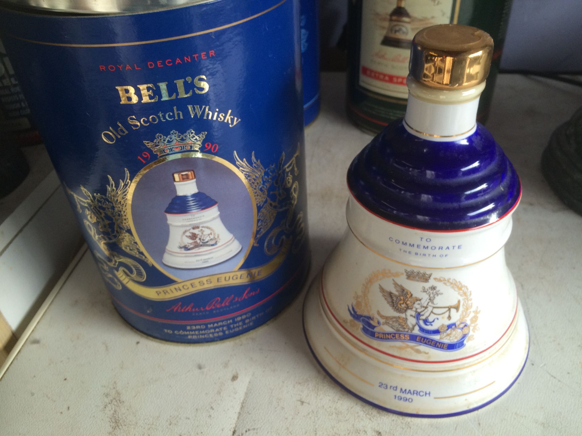 Bells Whiskey Decanter. 1990 Princess Eugeine - Image 3 of 6