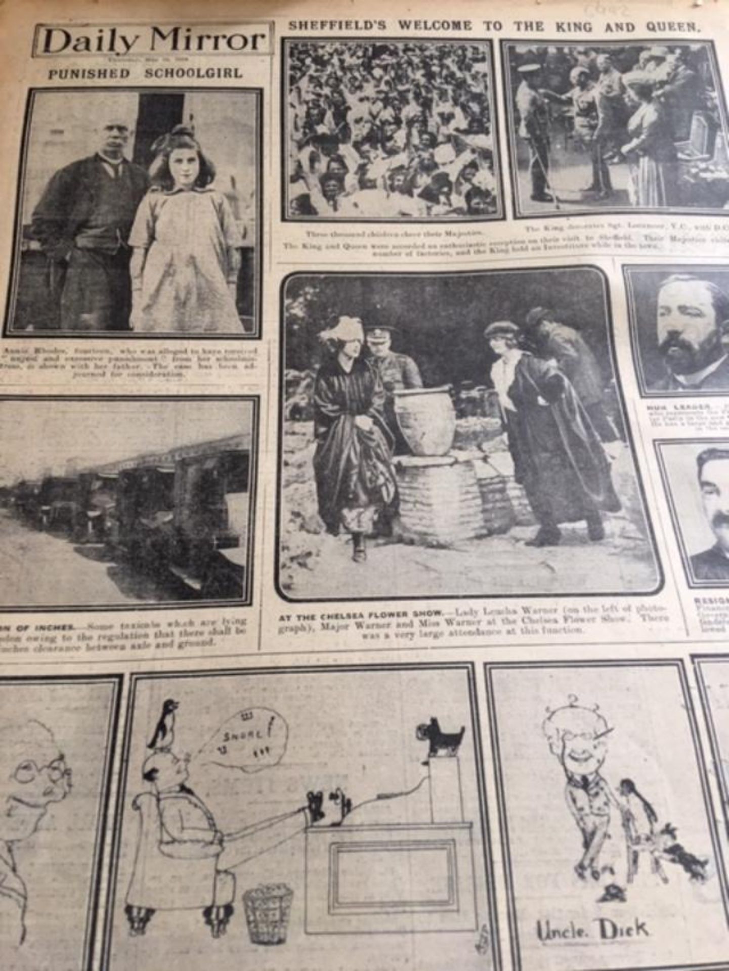 A Complete Edition Of The Daily Mirror. Dated Thursday May 22nd 1919 - Image 12 of 12