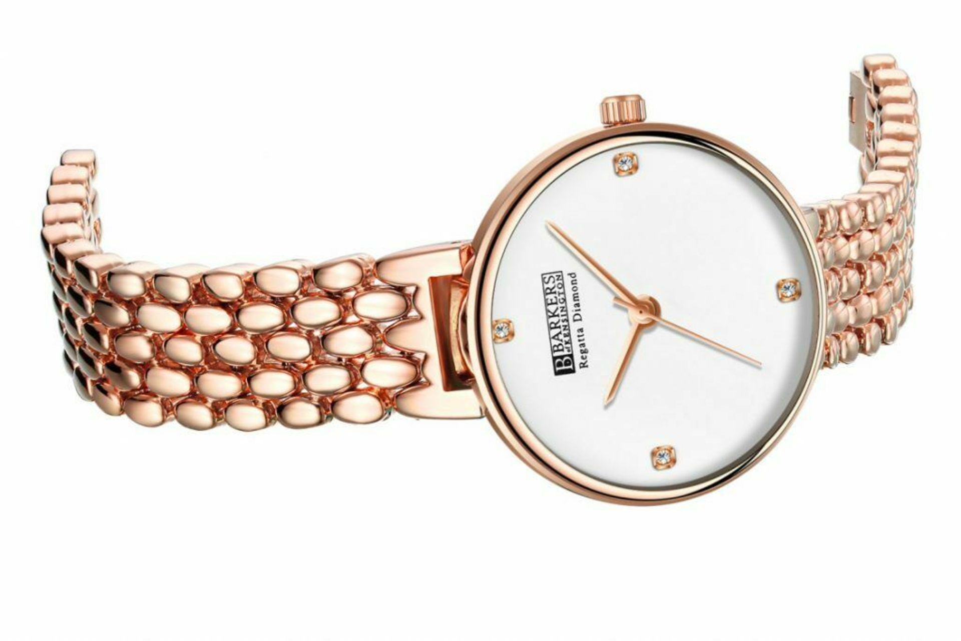 Brand New Barkers of Kensington Ladies Regatta Diamond Set Watch - Image 5 of 6