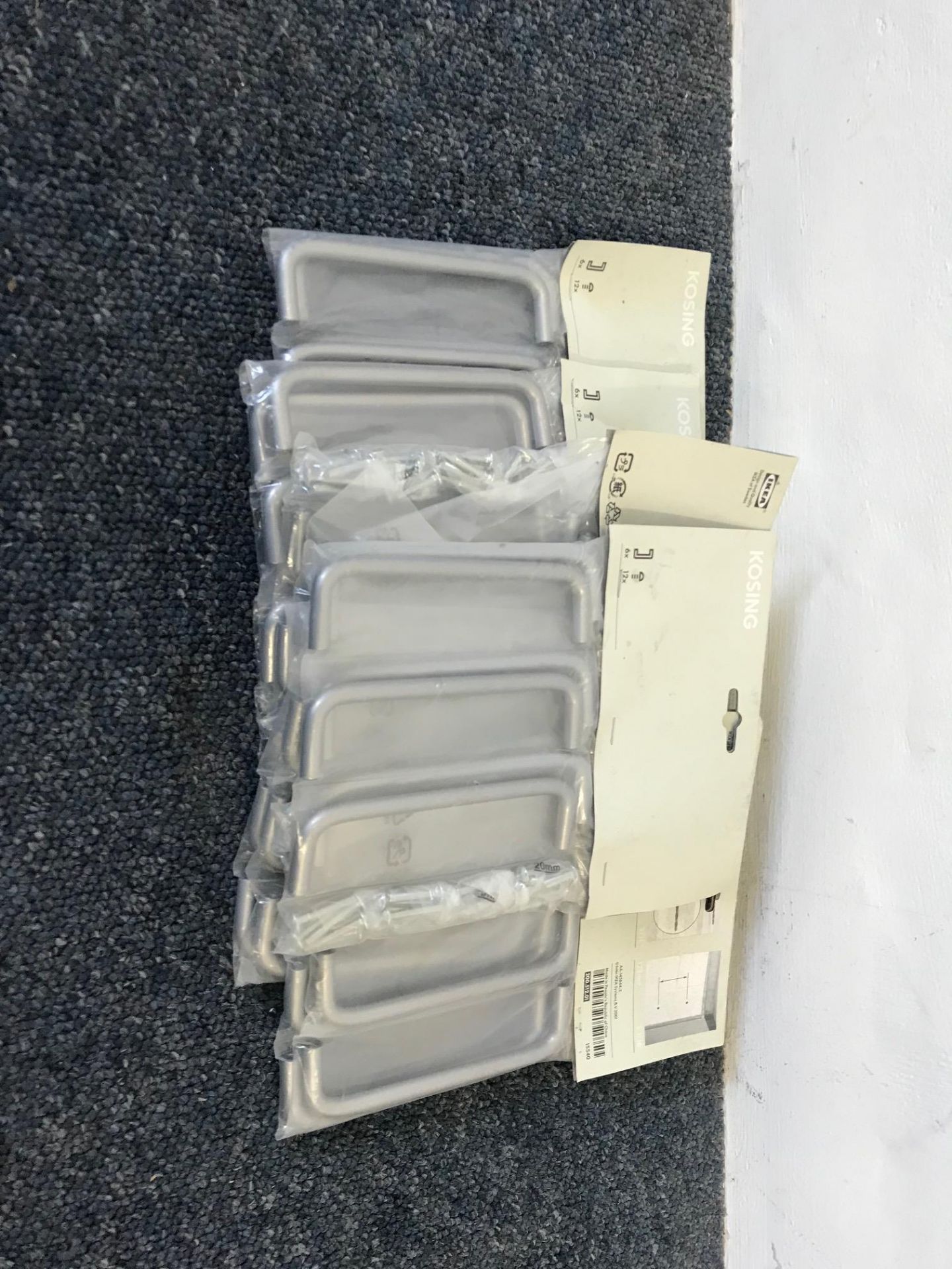 6 Packets Of 6 Ikea Cupboard Door Handles - Image 3 of 3