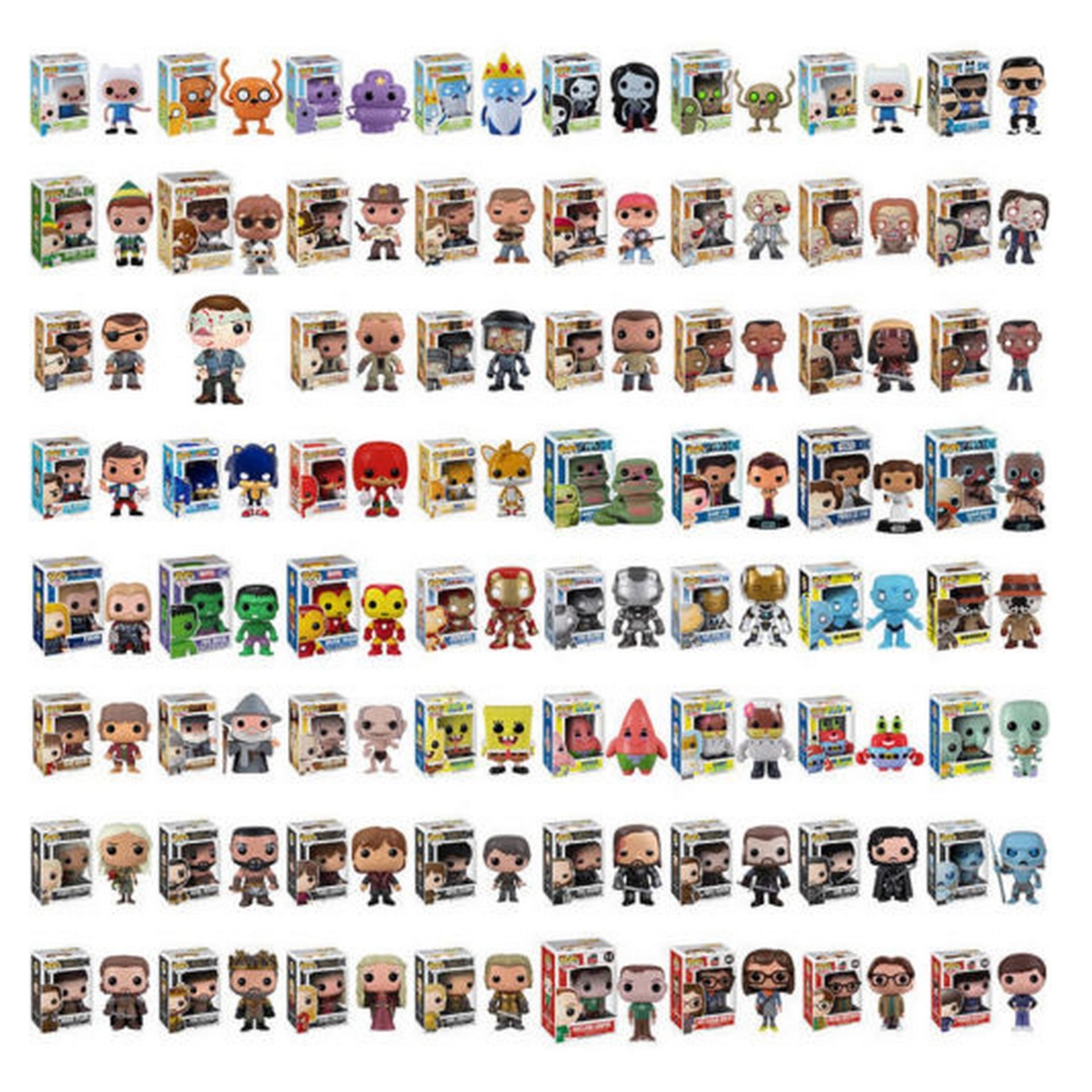 10 X Random Funko Pop Vinyl Figures - Image 2 of 3