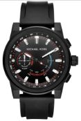 Men's Analog Quartz Watch with Silicone Strap MKT4010