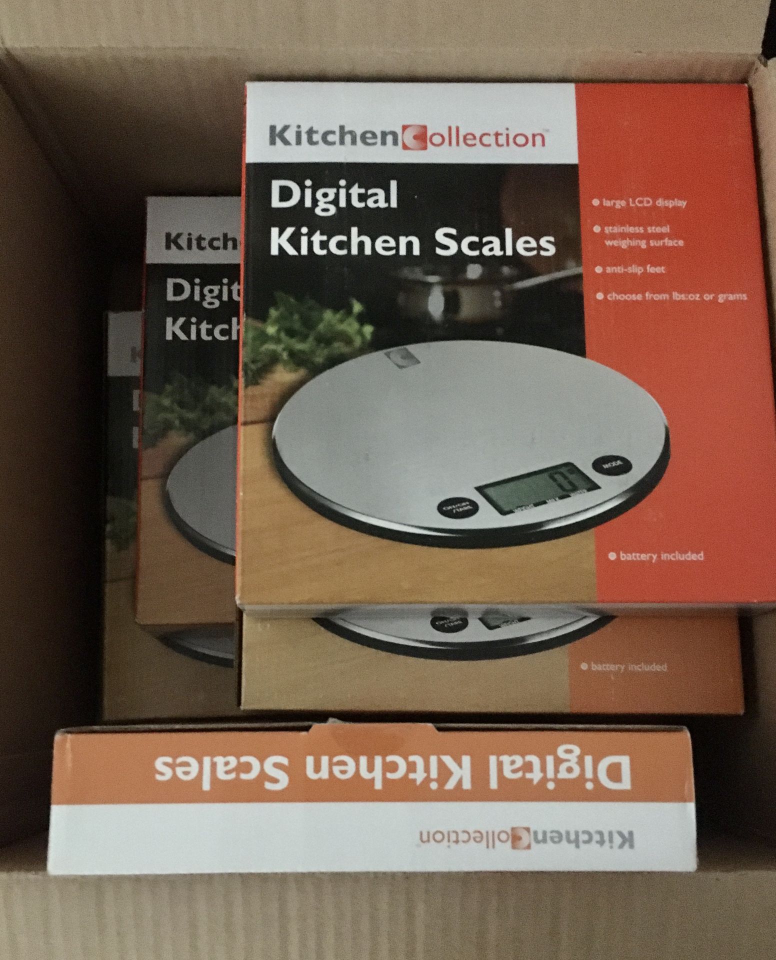 5x Digital Kitchen Scales