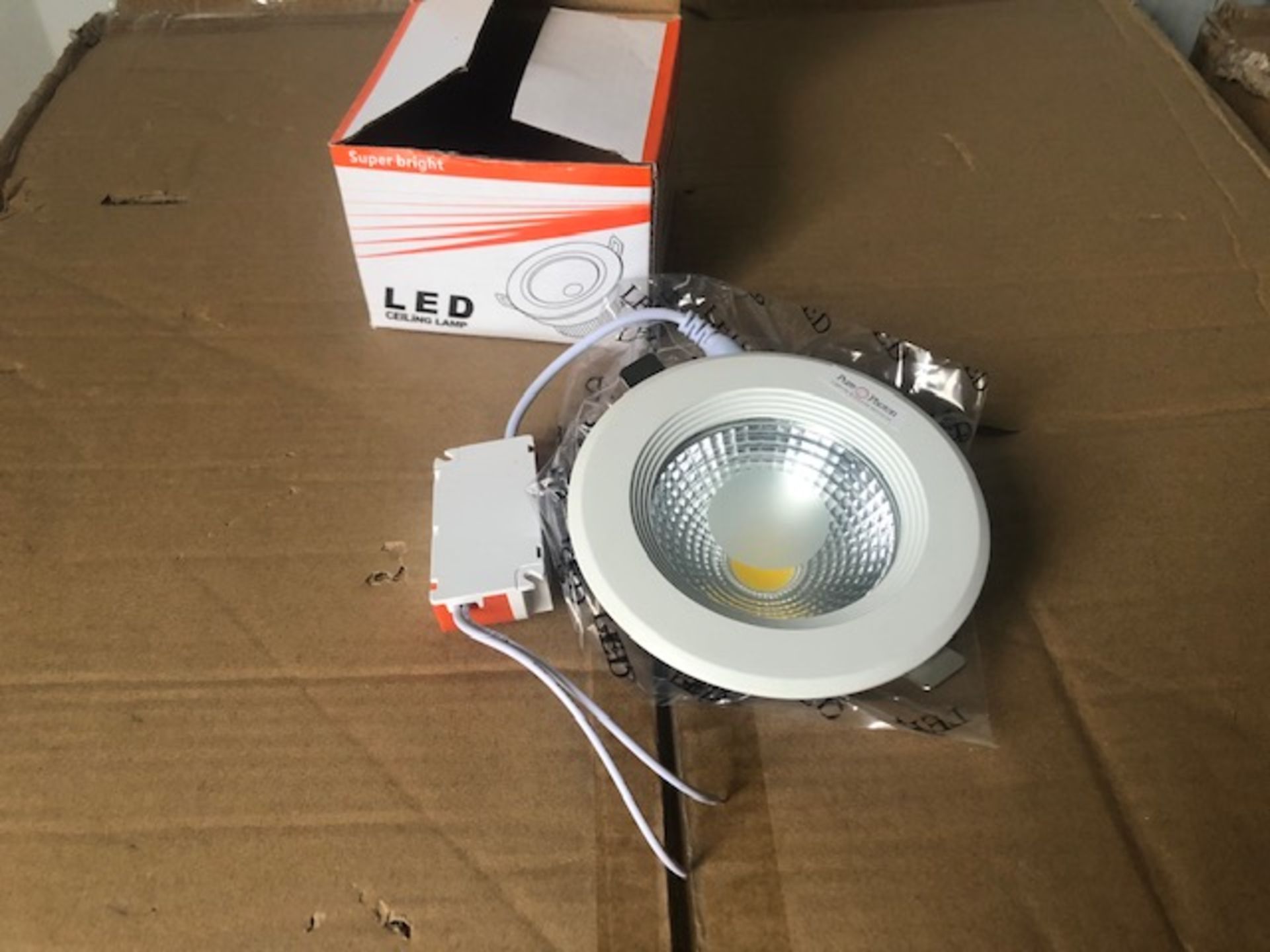 5W COB, 100mm Recessed Downlight 550 - Image 2 of 2