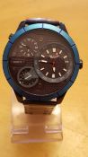 Brand New Softech Gents Dual Time Watch