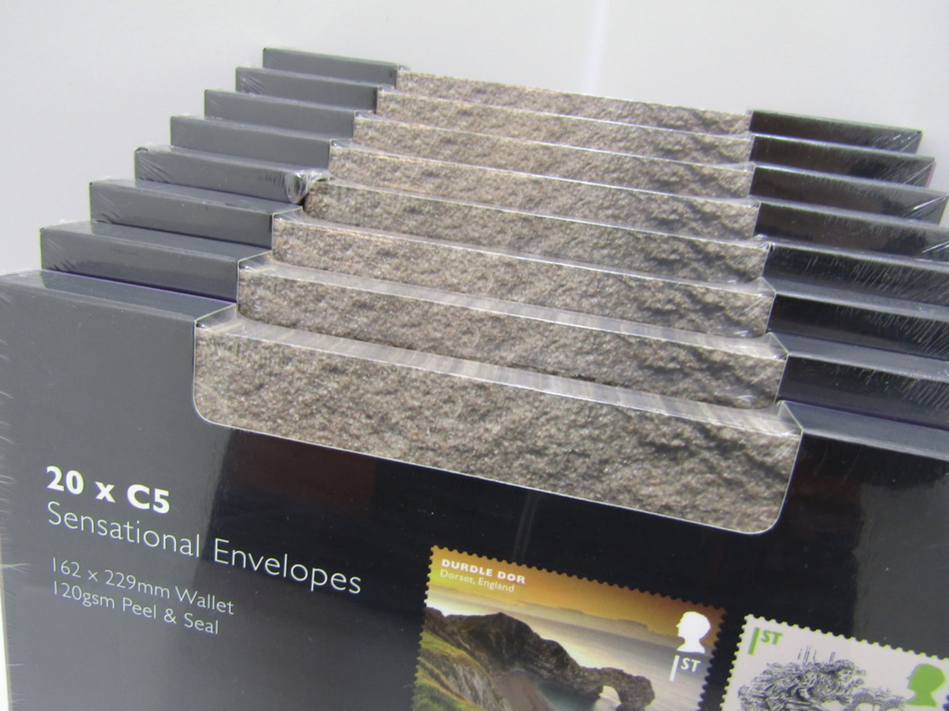 8 x packs of Gift Envelopes in Granite finish - Image 2 of 8