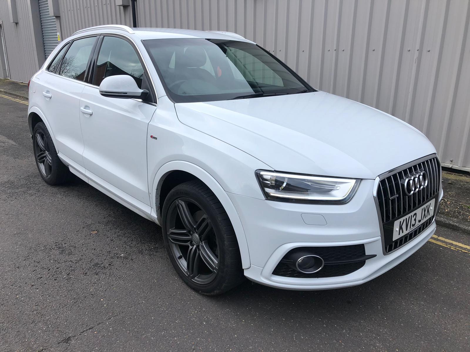 Audi Q3 S-Line. 2013/13 Reg. 45,000 miles. MOT 25th November 2020. This car is in perfect condition.