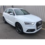 Audi Q3 S-Line. 2013/13 Reg. 45,000 miles. MOT 25th November 2020. This car is in perfect condition.