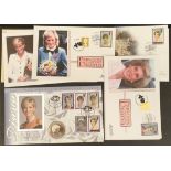 Parcel of 12 Princess Diana First Day Covers Stamps & Coin