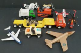 Vintage Assorted Die Cast Vehicles