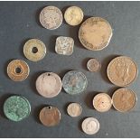 Collection of 16 European and World Coins Various Conditions Various Years