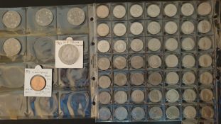 Collectable Coins 48 Assorted British Pre Decimal & Decimal