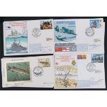 20 x Collectable Vintage First Day Covers Military & Fish 1982/83