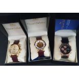 Vintage 3 x Collectable Gianni Sabatini Wrist Watches Boxed