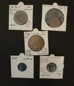 Collectable 6 Coins Roman Chinese French British & Danish