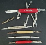 Collectable Pen Knives 6 in Total