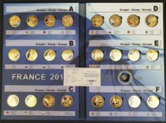 Collectable Coins European Cup Participants France 2016Trinitas